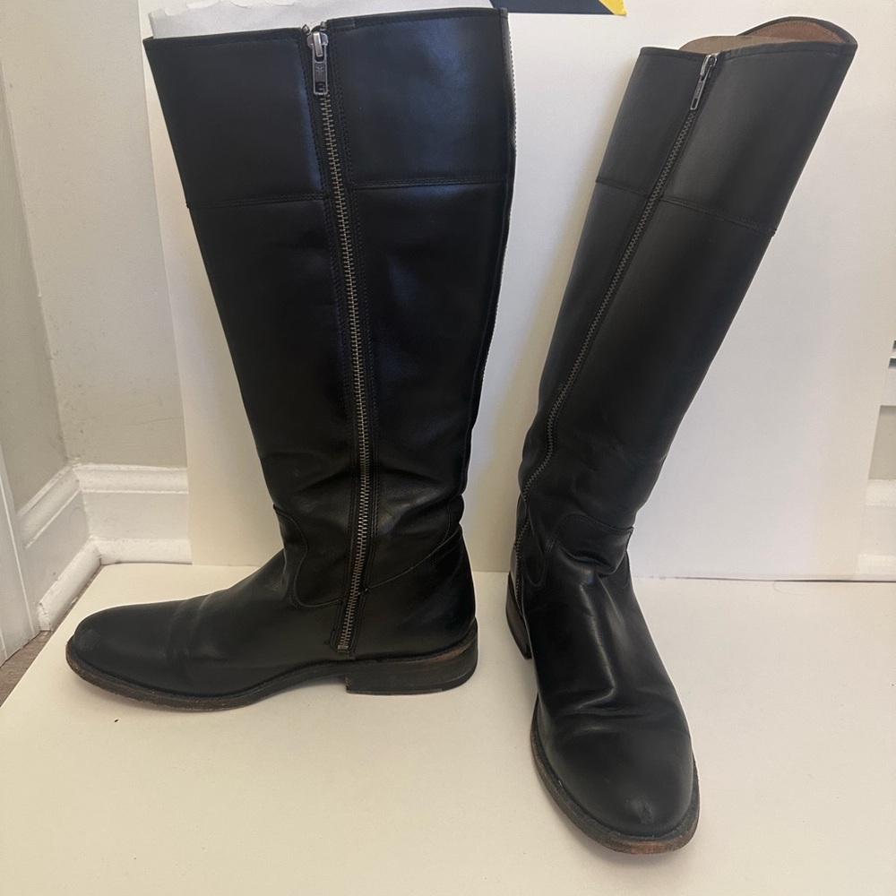 FRYE MELISSA D RING TALL WIDE CALF